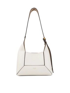 Jimmy Choo White Bag Small Diamond Hobo Bag New